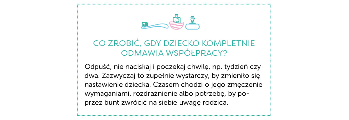 higiena dziecka, samodzielność dziecka