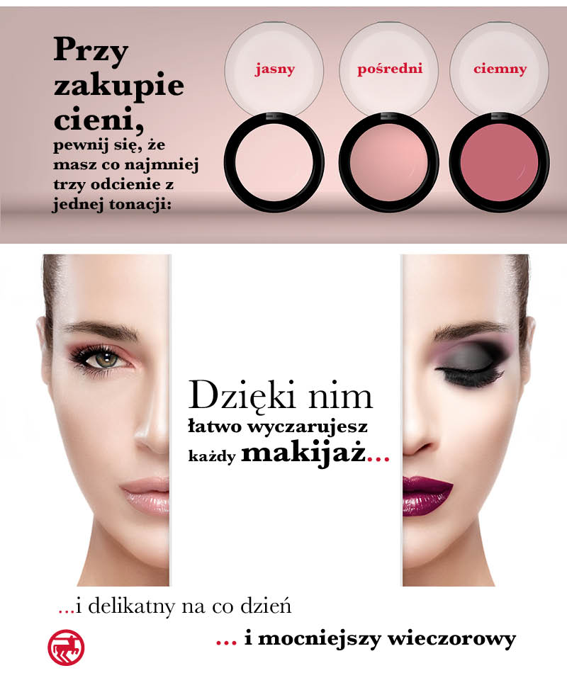 oczy, kobieta, makijaż, cienie do powiek,