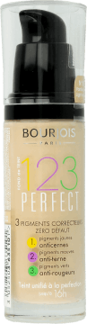 Bourjois, 123 Perfect, podkład ujednolicający, N°51 Vanille Clair, 30 ml, nr kat. 154551