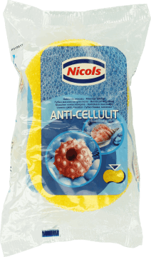 Nicols, Anti-cellulit, gąbka do masażu, antycellulitowa, 1 szt., nr kat. 60642