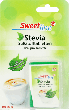 Sweetline, Stevia, słodzik w tabletkach, 100 szt., nr kat. 181829