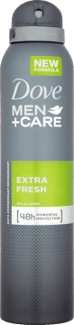 Dove Men+Care, Extra Fresh, antyperspirant w aerozolu dla mężczyzn, 250 ml, nr kat. 153771