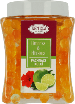 Pachnąca Szafa, Pachnące kulki, kulki żelowe, limonka & hibiskus, 200 g, nr kat. 210510