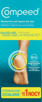Compeed, krem do stóp na noc, na popękane pięty, 75 ml, nr kat. 211870