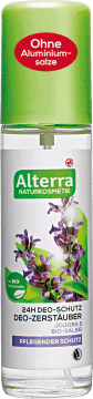 Alterra, dezodorant w sprayu dla kobiet, Jojoba & Szałwia, 75 ml, nr kat. 131492
