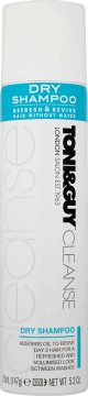 Toni&Guy, Cleanse, szampon suchy, 250 ml, nr kat. 156980