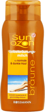 Sunozon, samoopalacz, ciemna karnacja, 200 ml, nr kat. 135068