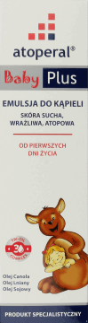 Atoperal, Baby Plus, emulsja do kąpieli, 400 ml, nr kat. 235431