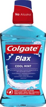 Colgate, Plax, płyn do płukania jamy ustnej, Cool Mint, 500 ml, nr kat. 44109