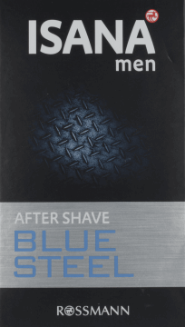 Isana Men, woda po goleniu, Blue Steel, 100 ml, nr kat. 158127