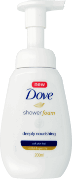 Dove, Deeply Nourishing, pianka do mycia ciała, 200 ml, nr kat. 256859