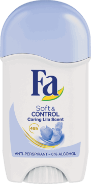 Fa, Soft&Control, antyperspirant w sztyfcie, Caring Lila Scent, 50 ml, nr kat. 256516