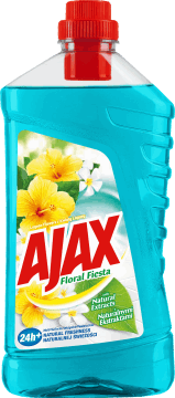 Ajax, Floral Fiesta, płyn czyszczący, kwiaty laguny, 1 l, nr kat. 66951