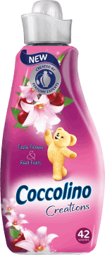 Coccolino, Creations, płyn do płukania tkanin - koncentrat, Tiare Flower & Red Fruits, 1500 ml, nr kat. 234770