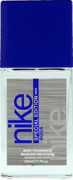 Nike, Special Edition Man, dezodorant perfumowany dla mężczyzn, Aqua, 50 ml, nr kat. 266808