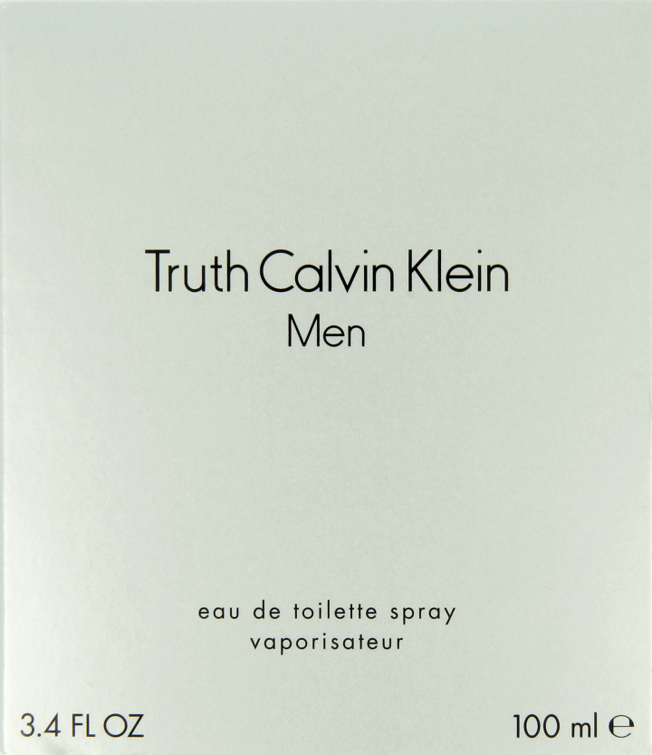 Calvin Klein Truth Woda Toaletowa Dla Mezczyzn 100 Ml Drogeria Rossmann Pl