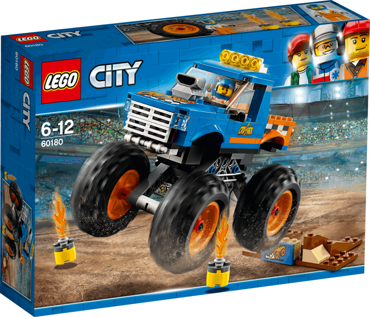 Klocki Lego Dla 9 Latka LEGO, City, klocki dla dzieci od 6 do 12 roku życia, Monster Truck