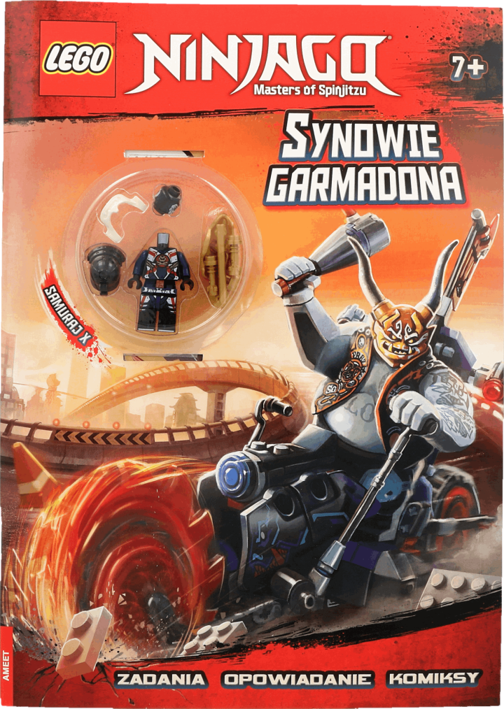 Lego Ninjago Zadania Opowiadanie Komiksy Synowie Garmadona 7 1