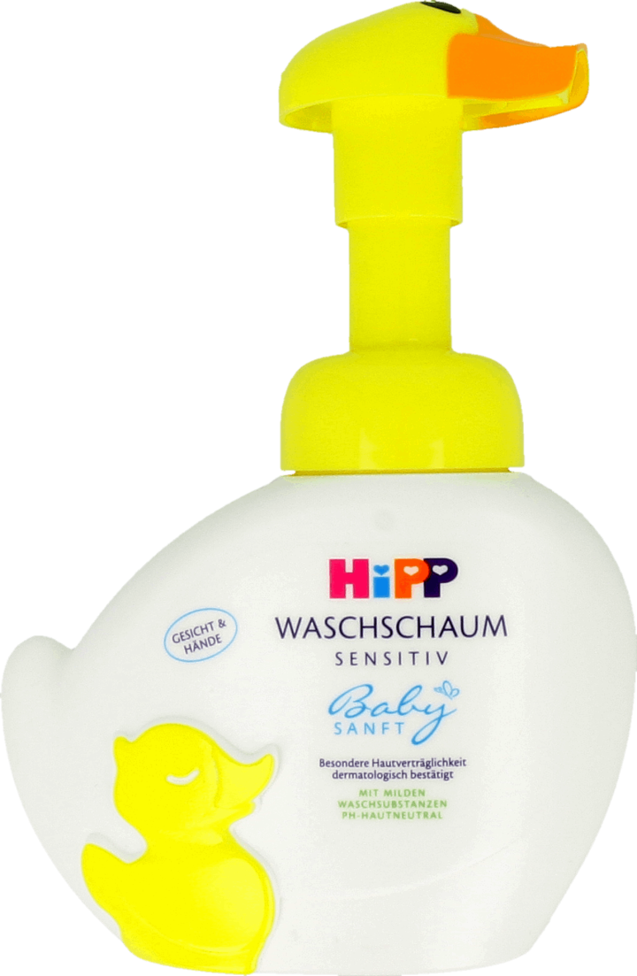 Hipp Babysanft Pianka Kaczuszka Do Mycia Twarzy I Rak Od 1 Dnia Zycia Sensitive 250 Ml Drogeria Rossmann Pl