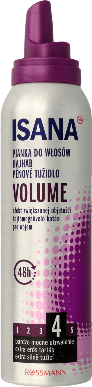 Ongoing Assert witch ISANA, Volume Up, pianka do włosów poziom utrwalenia 4, 150 ml | Drogeria  Rossmann.pl