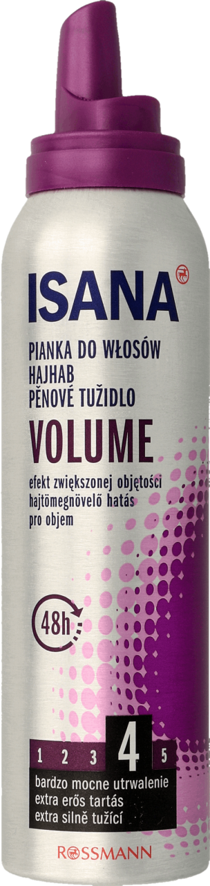 Ongoing Assert witch ISANA, Volume Up, pianka do włosów poziom utrwalenia 4, 150 ml | Drogeria Rossmann.pl Ongoing Assert witch ISANA, Volume Up, pianka do włosów poziom utrwalenia 4, 150 ml | Drogeria Rossmann.pl