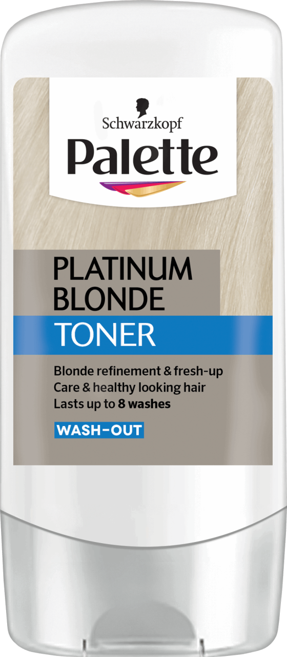 SCHWARZKOPF PALETTE, toner do włosów Platinum Blonde, 150 ml | Drogeria