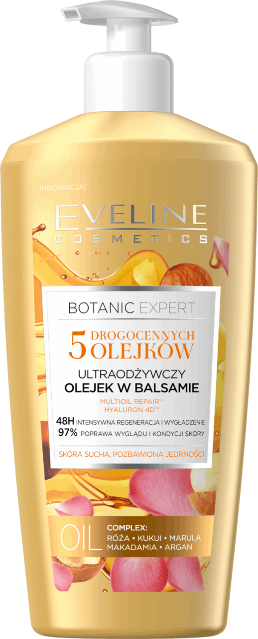 EVELINE COSMETICS, Botanic Expert, olejek w balsamie ultraodżywczy, 350 ...