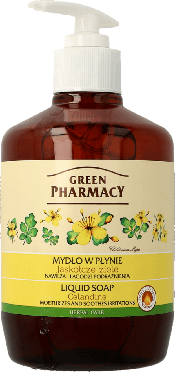 GREEN PHARMACY, Herbal Care, mydło w płynie jaskółcze