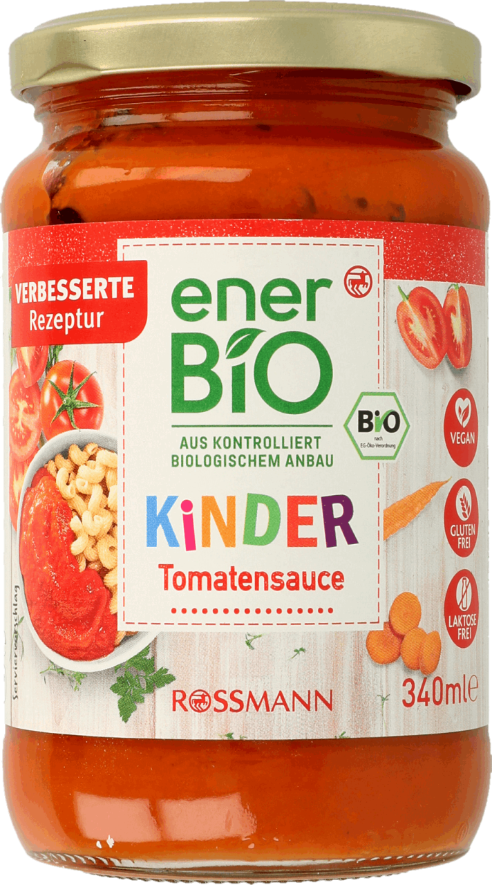 ENERBIO,sos pomidorowy dla dzieci,przód