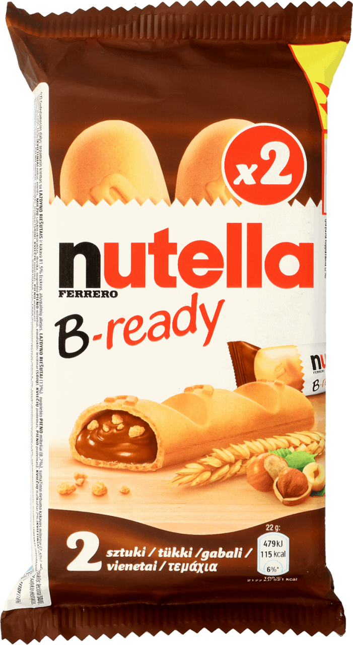 Ferrero Nutella B Ready Pszenny Wafelek Z Kremem 2 Szt Drogeria Rossmann Pl Ferrero Nutella B Ready Pszenny Wafelek Z Kremem 2 Szt Drogeria Rossmann Pl