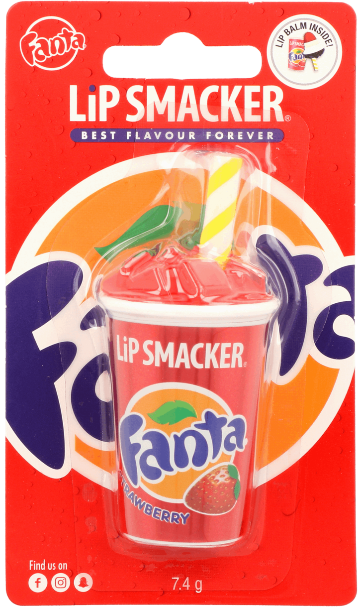 LIP SMACKER, Fanta, balsam do ust strawberry, 7,4 g Drogeria Rossmann.pl