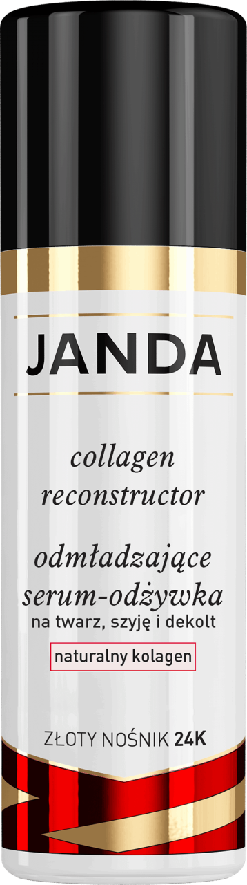 JANDA,odmładzające serum-odżywka na twarz, szyję i dekolt,kompozycja-1