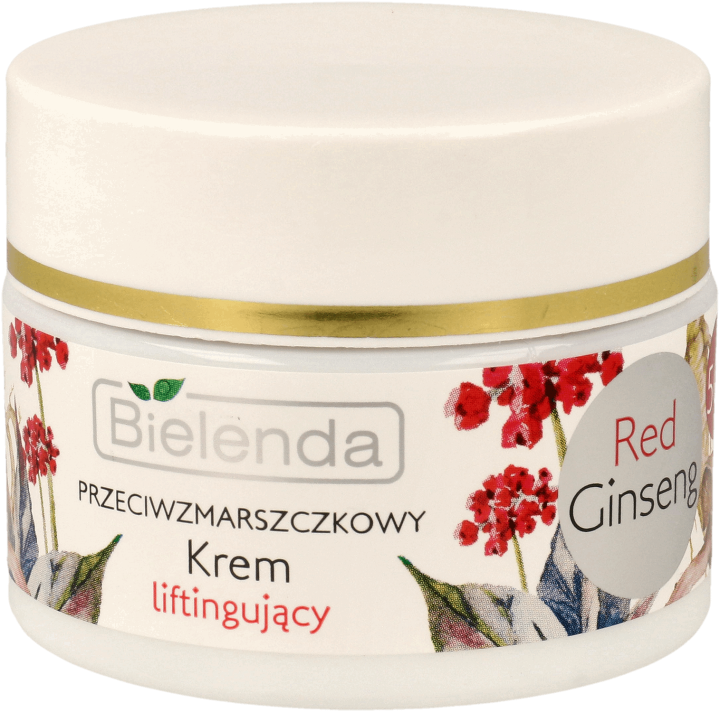BIELENDA, Red Ginseng, krem liftingujący przeciwzmarszczkowy, dzień/noc