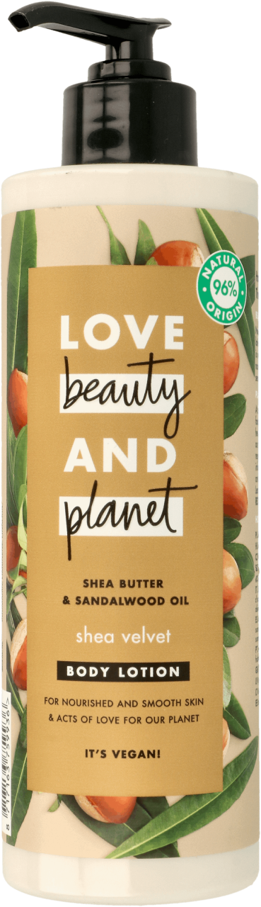 LOVE BEAUTY AND PLANET, Shea Velvet, balsam do ciała shea ...