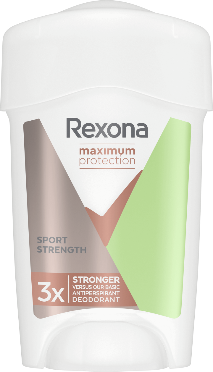 REXONA,antyperspirant dla kobiet w sztyfcie, Sport strength,przód