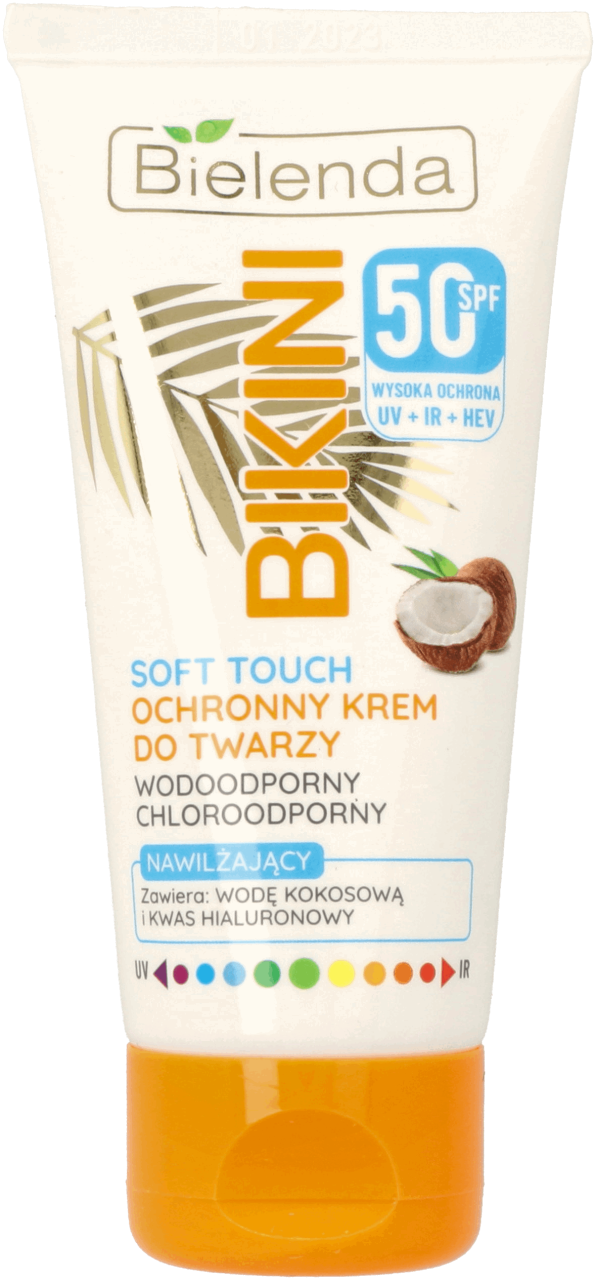 BIELENDA, Bikini, ochronny krem do twarzy, SPF 50, 50 ml | Drogeria