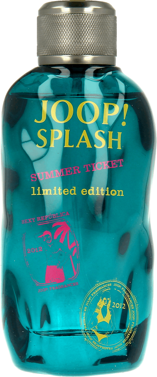 Joop Splash Summer Ticket Woda Toaletowa Dla Mezczyzn 115 Ml Drogeria Rossmann Pl