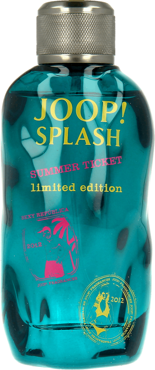 Joop Splash Summer Ticket Woda Toaletowa Dla Mezczyzn 115 Ml Drogeria Rossmann Pl