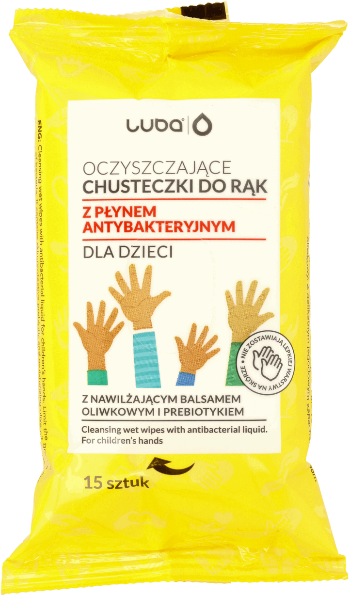 triple line Fumble LUBA, oczyszczające chusteczki do rąk z płynem antybakteryjnym dla dzieci, 15 szt. | Drogeria Rossmann.pl triple line Fumble LUBA, oczyszczające chusteczki do rąk z płynem antybakteryjnym dla dzieci, 15 szt. | Drogeria Rossmann.pl