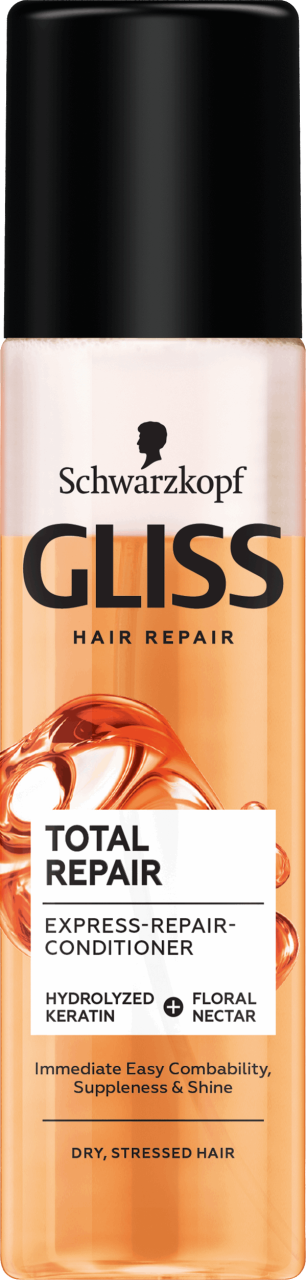 SCHWARZKOPF GLISS,odżywka do włosów suchych i zniszczonych,przód