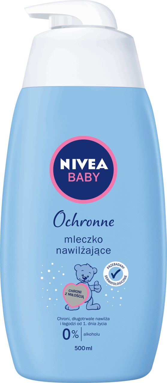 NIVEA BABY,ochronne mleczko nawilżające,przód