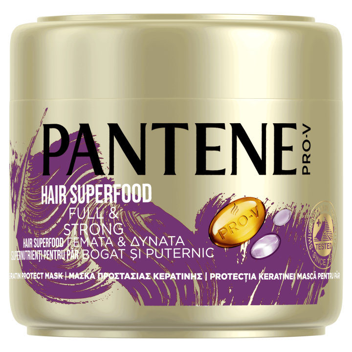 PANTENE PRO-V, Hair Superfood, intensywna maska do włosów, 300 ml ...