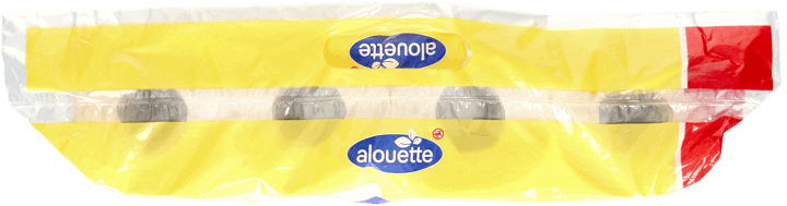 ALOUETTE,papier toaletowy rumiankowy 3-warstwowy,góra