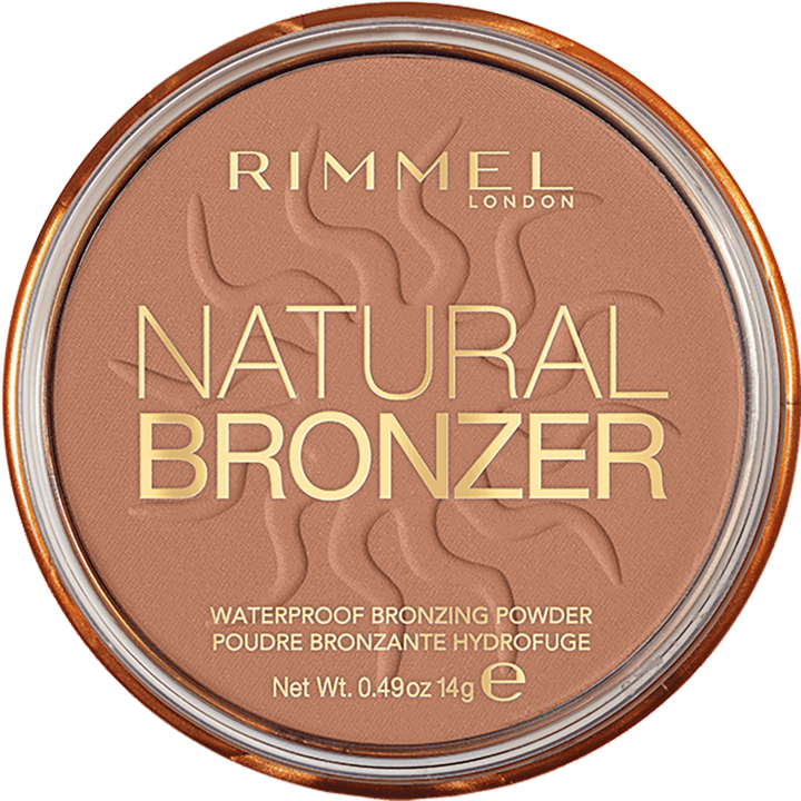 RIMMEL,bronzer do twarzy z rozświetlającymi drobinkami nr 002 Sunbronze,przód
