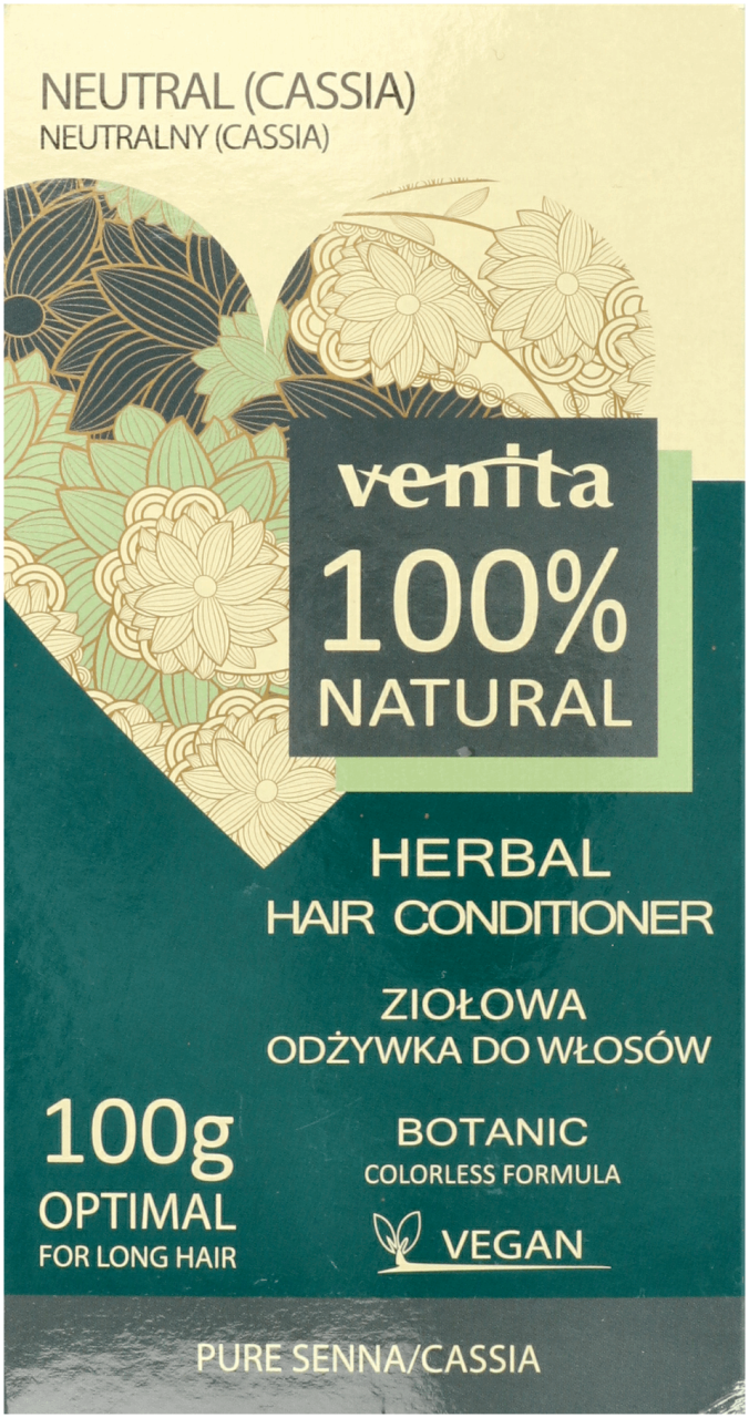 VENITA,ziołowa odżywka do włosów Cassia,przód