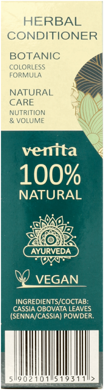 VENITA,ziołowa odżywka do włosów Cassia,lewa