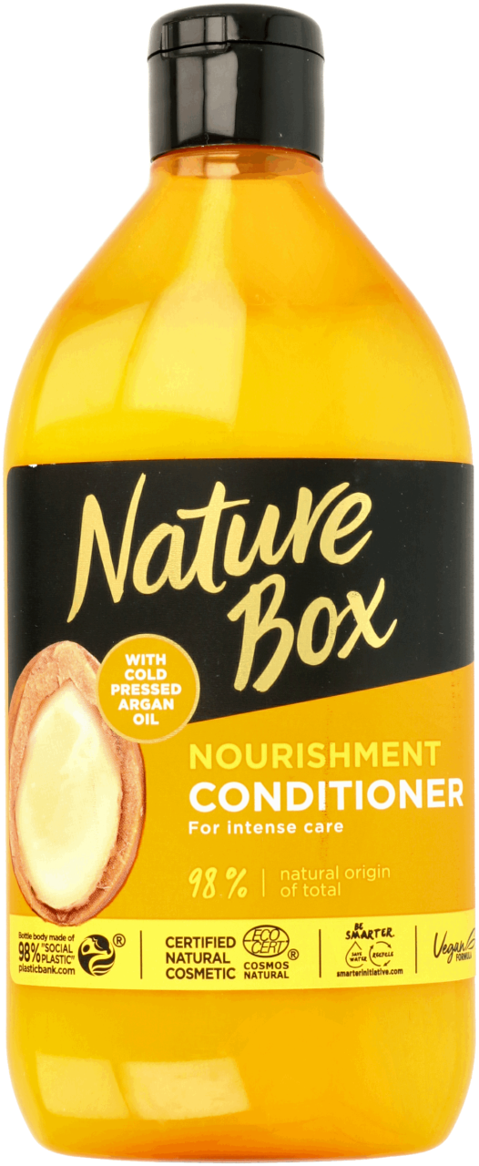 NATURE BOX,odżywka do włosów z olejem arganowym,przód