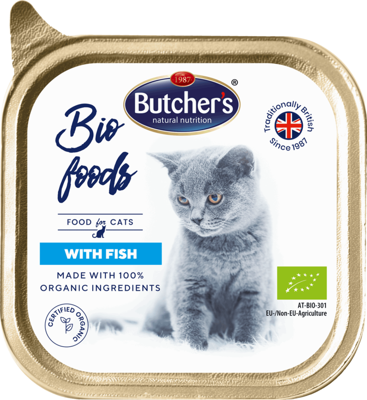 BUTCHER'S,karma pełnoporcjowa, mokra dla dorosłych kotów z rybą,przód