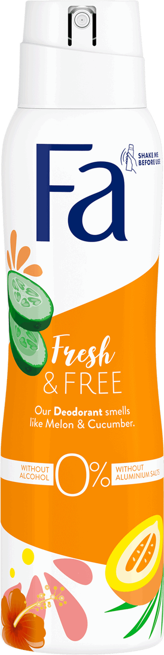FA, , dezodorant w spray'u 48h, Melon i Ogórek, 150 ml | Drogeria ...