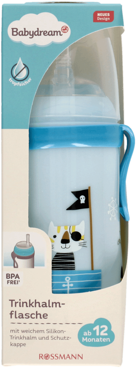 Babydream Kubek Dla Dzieci Ze Slomka 12 360 Ml 1 Szt Drogeria Rossmann Pl